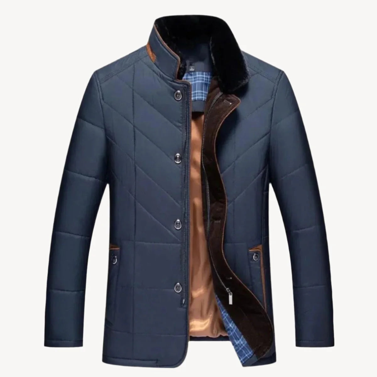 Sophisticated Warmth men's winter jacket